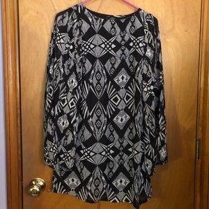 Black and White Dress